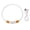 Orange, variant on NFTIGB LED Dog Collar Rechargeable USB Flash Glow Necklace with Strong Light Transmission for Pets Night Safety High Visibility Adjustable Size 15.0 inches / 38.1 cm Orange