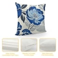 thumbnail image 4 of SHANXI Decorative Throw Pillow Covers  Blue Pillow Covers Throw Pillow Cases Linen Square Pillow Case,Farmhouse Outdoor Modern Boho Pillow Covers for Couch Sofa Living Room 20x20in, 4 of 5