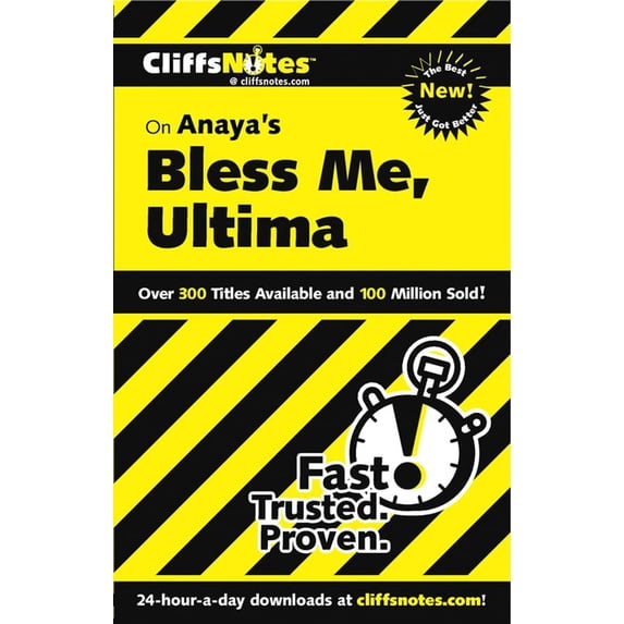 Pre-Owned CliffsNotes® Bless Me, Ultima (CLIFFSNOTES LITERATURE) Paperback