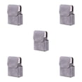 thumbnail image 2 of jesticaly Easy To Close And Open PU Cigarette Case For Business Cards Business Card Case Cigarette Cases Plain grey 5Set, 2 of 6