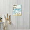 thumbnail image 5 of Bathroom Beach Canvas Wall Art: Coastal Sea Bird Painting Abstract Ocean Artwork Seashore Seagull Picture Modern Seaside Sandpiper Prints Bedroom Blue Seascape Nature Theme Gallery Art, 5 of 6