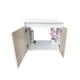 thumbnail image 3 of Mueble Gabinete para Baño DECOMOBIL GABINETE 05 Blanco/Encino Polar, 3 of 5