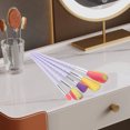 thumbnail image 1 of Makeup Brushes, Comfortable Touch Cosmetic Brushes Set Portable High Density Bristles 5pcs Comfortable Grip  for Makup Tool, 1 of 8
