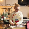 thumbnail image 6 of KDFJPTH Christmas Kitchen Cooking Aprons Black And Red Plaid Aprons Adjustable Buffalo Plaid Baking Apron Grilling Christmas Apron With Snowflake . Kitchen Aprons His And Hers, 6 of 6
