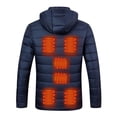 thumbnail image 4 of Dyfzdhu Heated Jacket Women Men Usb Charging Heating Winter Coats Graphene Long Sleeve Plus Size Down Jacket Blue, 4 of 9