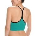 thumbnail image 2 of Angelina Seamless Long Line Bralette with Racerback Straps (3-Pack), 2 of 6