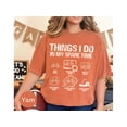 thumbnail image 5 of Things I Do in My Spare Time T-Shirt, Funny Bike Lover Tee, Cycling Enthusiast Shirt, Ideal for Cyclists, Great Cycling T-Shirt Gift, 5 of 10