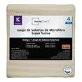 thumbnail image 1 of Juego De Sábanas Mainstays King Size Liso Beige, 1 of 4