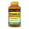 Mason Natural Vitamin D3 25 mcg (1000 IU) - Supports Overall Health, Strengthens Bones and Muscles, from Fish Liver Oil, 120 Softgels