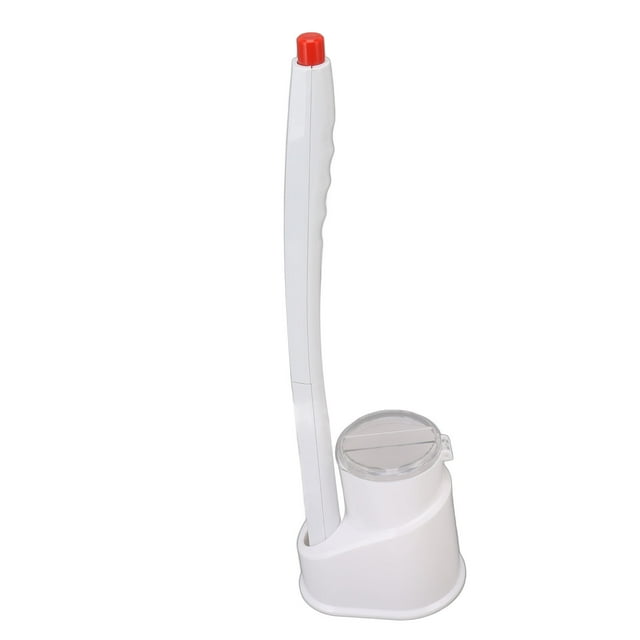 Ensemble de Brosse de Toilette Jetable, Ensemble de Brosse de Toilette Jetable Ensemble de Support de Brosse de Toilette Jetable Ensemble de Brosse Nettoyante pour Toilette Jetable Conçu pour la Précision