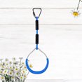 thumbnail image 4 of 1PC Plastic Gymnastic Ring Children Fitness Ring for Kids Exercise Strength Bodyweight Training (Blue), 4 of 5