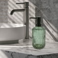 thumbnail image 6 of Unique Bargains 1 Pc Classic Cylindrical Soap Pump Dispenser for Bathroom 450ml Green Black, 6 of 6