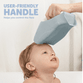 thumbnail image 4 of Jool Baby Tear-Free Blue Bath Rinser Cup with Soft Grip Handle - 1 Pack, 4 of 8