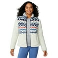 thumbnail image 3 of Free Country Women's Sierra Sherpa Pile Jacket Alpine Aztec Icy S, 3 of 8