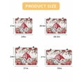 thumbnail image 7 of Large Induction Cooktop Protector Mat Red Floral Valentine's Day Stove Top Covers for Electric Stove, Gnomes Botanical Gifts Farmhouse Decorative Stove Burner Cover Mats, Glass Top Stove Cover, 7 of 7