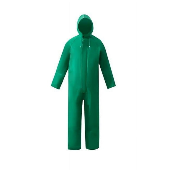 Chemical Protective Coverall, Green - 2XL