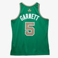 thumbnail image 2 of Men's Mitchell & Ness Kevin Garnett Kelly Green Boston Celtics 2007-08 Hardwood Classics Swingman Jersey, 2 of 3