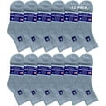 thumbnail image 2 of Yacht & Smith 12 Pairs Value Pack of Men and Women Diabetic Nephropathy and Edema Ankle, Ring Spun Cotton Socks, 2 of 6