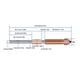 thumbnail image 2 of High quality (Sold in packs of 2) K1C integrated nozzle for Creality K1C/K1, 2 of 5