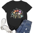 thumbnail image 2 of 100% Cotton Teacher Shirts for Women Teaching Tshirt School Teacher Life Shirt Teach Tee Tops, 2 of 5