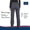 thumbnail image 4 of Cherokee Workwear Professionals Women's Scrubs Pant Mid Rise Straight Leg Pull-On Cargo WW170, 4 of 6