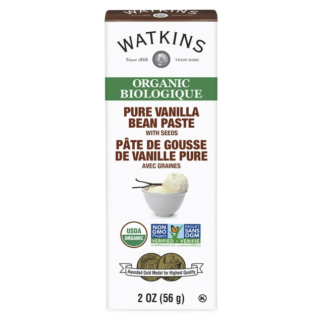 Pâte de gousse de vanille biologique Watkins