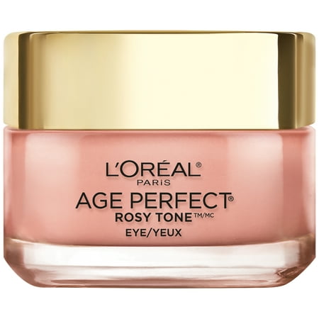 L'Oreal Paris Age Perfect Rosy Tone Anti-Aging Eye Brightener Paraben Free, 0.5 (Best Affordable Eye Cream)