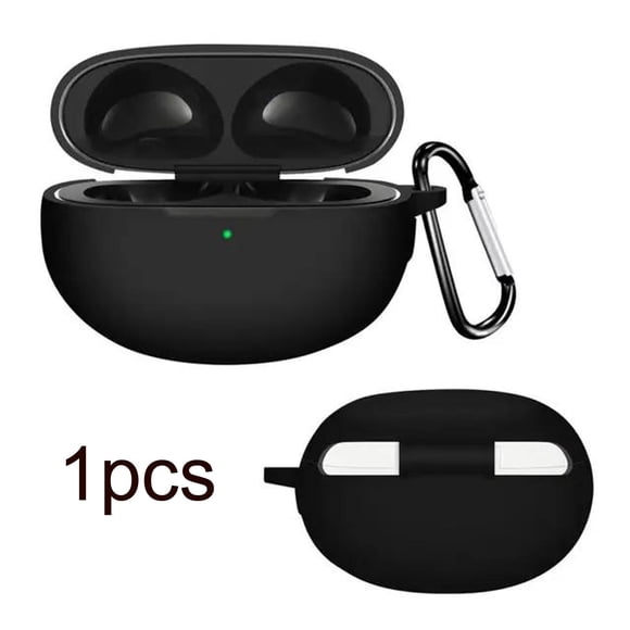 Funda para Auriculares Perfecl Silicona Suave Organizador de Accesorios Negro