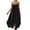 Black, variant on Summer Dresses for Women 2026 Hawaiian Beach Vacation Clothes Casual Sleeveless Maxi Long with Pockets