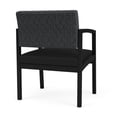 thumbnail image 5 of Lenox Steel Reception Oversize Guest Chair / Black Steel / Dark Gray / Black, 5 of 5