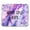 Purple Fuchsia Marble Pattern, variant on WIRESTER Personalized Rec Mousepad With Your Text Customized Your Name on Purple Green Pink Background for Home, Office, and Gaming Desk, Non-Slip Rectangle Mousepad 8.66"x7.08"