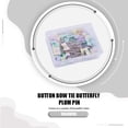 thumbnail image 2 of Pasadores de adornos Posicionamiento de bordado DIY CRAFT Fijación Sastre Acolchado de coser Agujas de costura Herramientas Accesorios Color Random Lazo 50pcs seitruly HA012259-08, 2 of 6
