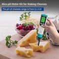 thumbnail image 4 of Ph Meter With Atc Food Ph Tester, Waterproof Digital Food Ph Meter With High Accuracy Ph/temperatur Wigslar, 4 of 5