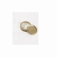 thumbnail image 1 of 24 PCS Mason Jars Lids and Bands for Regular Mouth, Canning Jar Lids & Rings for Ball Mason Jars - Leakproof Storage Can Covers Caps and Rings Disc with Silicone Seals, Gold, 1 of 5