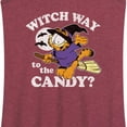 thumbnail image 3 of Garfield - Witch Way To The Candy - Women's Racerback Tank Top, 3 of 5