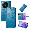 thumbnail image 1 of Funda Cartera FOXDOCK para Realme 12 , Flip PU con Relieve de Gatos y Perros, Tarjetero y Soporte, 1 of 6
