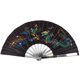 thumbnail image 1 of Abanico plegable plegable chino Vintage seda ventilador fiesta danza rendimiento ventilador de mano, 1 of 4