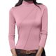 thumbnail image 2 of HongQid Women's Long Sleeve Mock Turtleneck Shirts 2025 Fleece Lined Base Layer Slim Fit Thermal Underwear Tops, 2 of 6