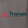 thumbnail image 3 of CafePress - Triangle Tagline Horizontal T Shirt - Womens Comfort Colors® Shirt, 3 of 4