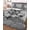 Dark Gray, variant on Twin Quilt Bedding Set, Nautical Anchor Reversible Summer Quilt 3 Pieces, Retro Blue Brown Wooden Boards Farmhouse Lightweight Bedspreads Coverlets with 2 Pillow Shams for All Seasons
