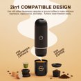 thumbnail image 6 of moobody Wireless Heating Coffee Maker for Travel/Camping/Office/Home Portable Electric Espresso Machine Compatible with NS Pods and Ground Coffee, 6 of 7