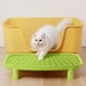 thumbnail image 4 of Alfombrilla de arena de doble capa para gatos con cinta adhesiva para evitar que se salga la arena, caja de arena para gatos, mesa de arena para control de roce de patas, almohadilla de arena de plást, 4 of 6