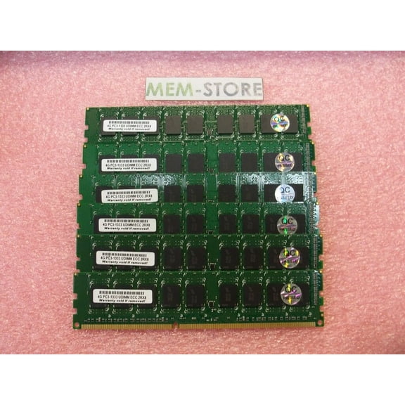 24GB (6X4GB) 1333MHz DDR3 Memory Apple Mac Pro 12-Core (3rd Party)