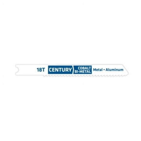UPC: 0081838062187 | Century Drill & Tool 18 Teeth Bimetal Jig-Saw Blade Carded 1/card sold by card