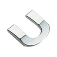 thumbnail image 2 of Anvazise Number Letter Self-adhesive Auto Sticker Car Badge Decals Emblem Decoration Silver Size U, 2 of 9
