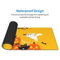 thumbnail image 4 of Pofeuu Happy Halloween1 Print Desk Mat for Keyboard and Mouse，Computer Desk Matt for Desktop，Large Mouse Pad for Desk，Desk Pads on Top of Desks 12x31.5in, 4 of 8