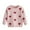 Pink, variant on QQAMB Girls Toddlers' Sweaters Crewneck Cute Printed Knitted Pullover Fall Winter Warm Long Sleeve Sweaters,3 Years