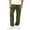 Army Green, variant on FDGIU Men's Elastic Waist with Drawstring Jogger Sweatpants - Comfy Pockets Pants for Casual Wear & Workout