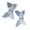 A, variant on Cute and Adaptable Hair Accessory with Delicate Decoration Unique Blue Wing Hair Accessory Soft Angel Wing Hair Clip