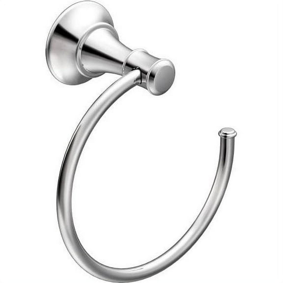 Moen DN7986CH Ashville Towel Ring, Chrome